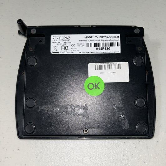 Topaz Systems T-LBK755-BBSB-R without Pen