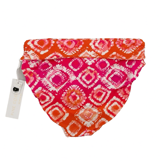 Anne Cole Swim Bottom Tie-Dyed Foulard Convertible Bottom Small