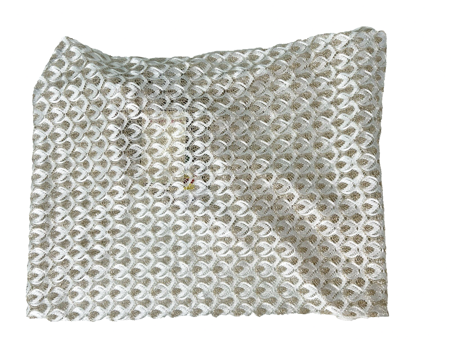 Miken Swim Large White Gold Swimsuit Jr's