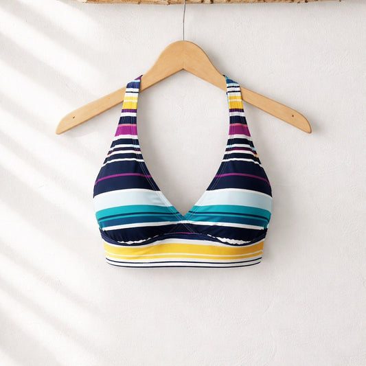 Anne Cole Stripped Bikini Top XS