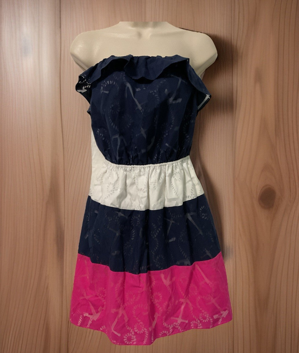 Lilly Pulitzer Strapless Dress Medium Lined
