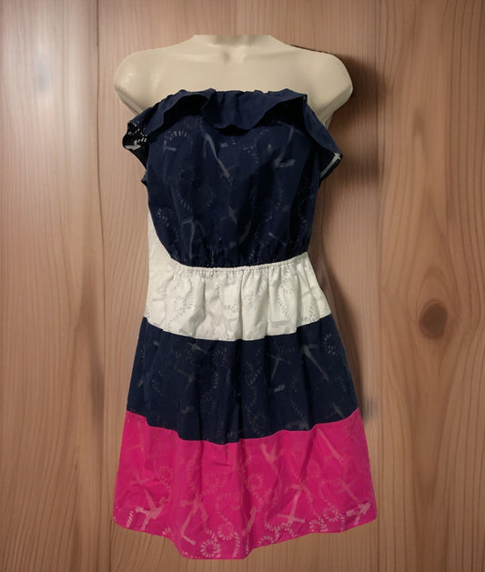 Lilly Pulitzer Strapless Dress Medium Lined