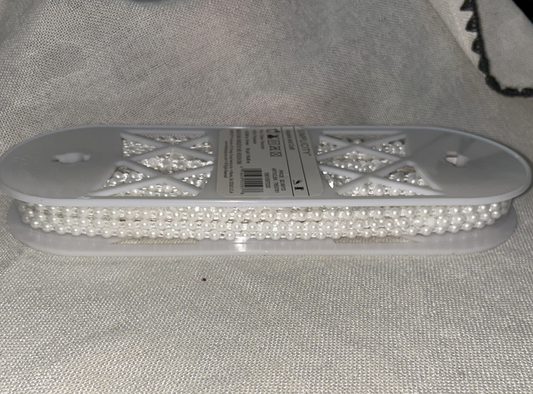 Simplicity Apparel And Craft Bead Pearl Trim 18 Yards 6mm New