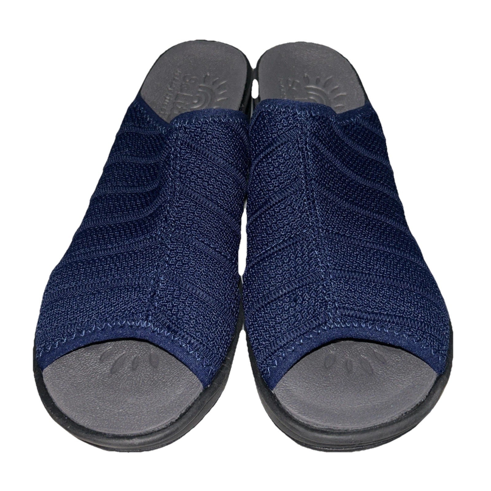 Solite By Easy Street Airy Navy Stretch Shoe Women’s Navy Size 9