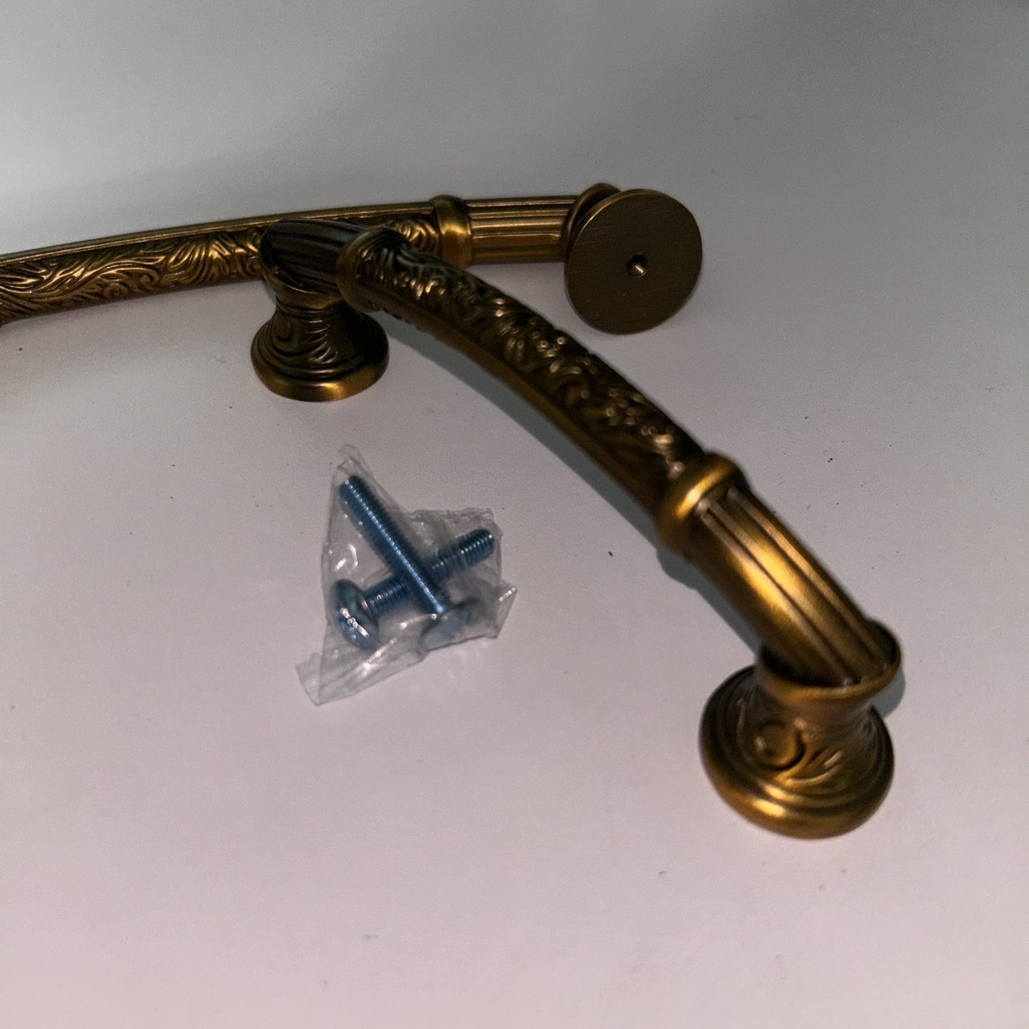 Vintage Brass Kitchen Cabinet Pull Dresser knob Drawer Pull Handle Lot