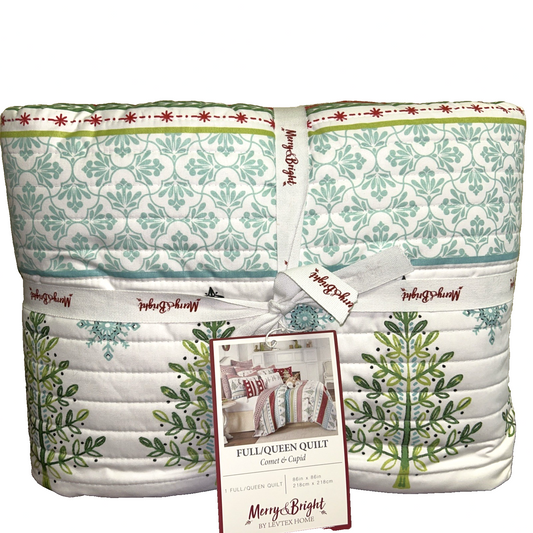 Levtex Home F/Q Quilt Merry & Bright Collection