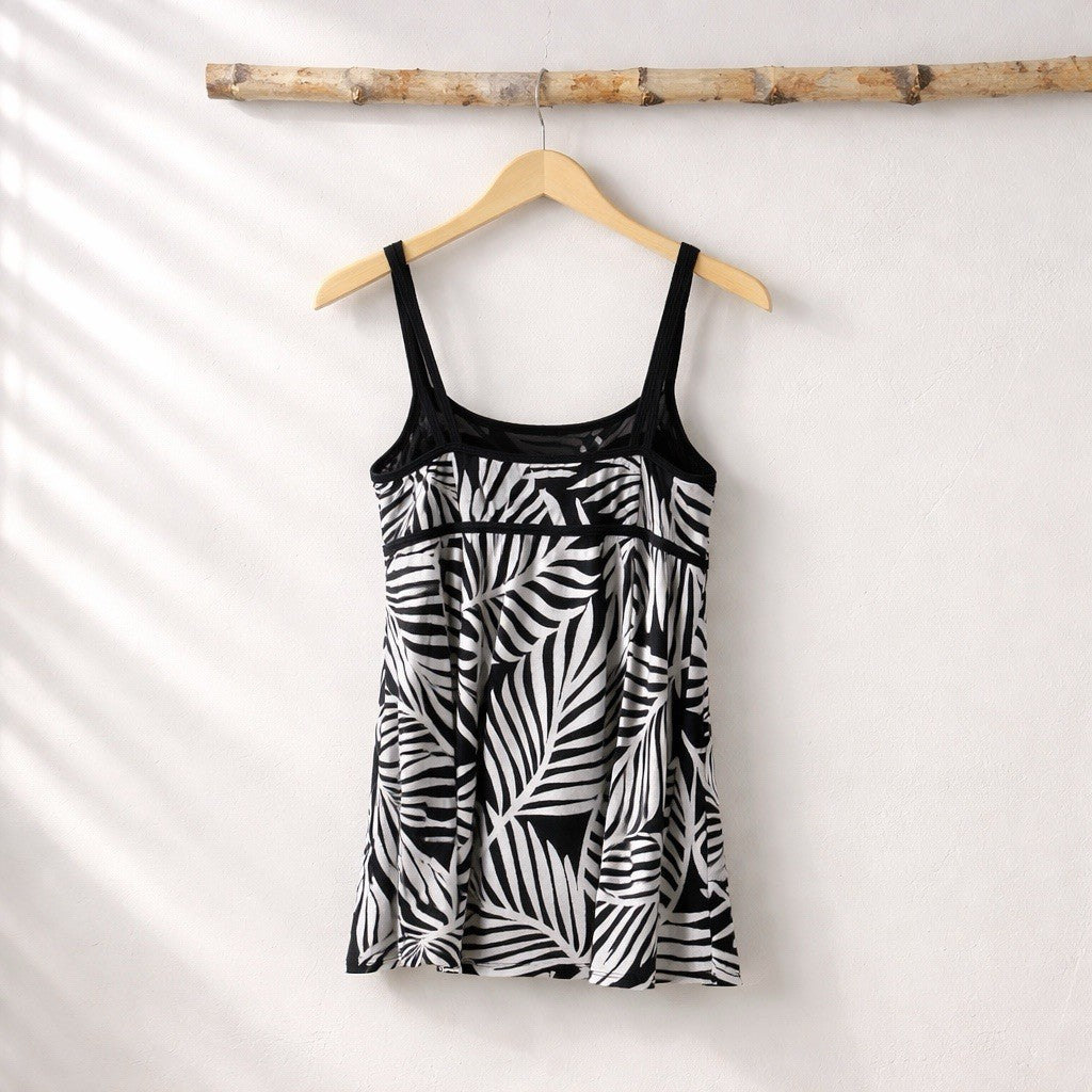 Swim Solutions Womens Empire Swimdress Size 10 NEW