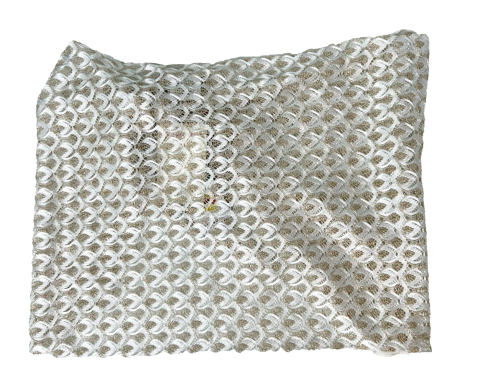 Miken Swim Large White Gold Swimsuit Jr's